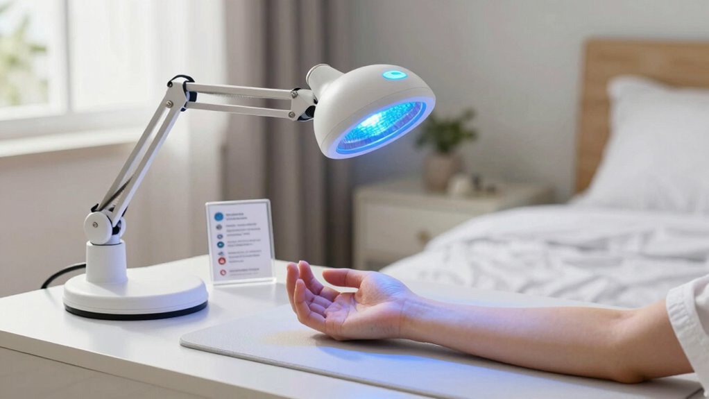 correct lamp positioning and setup