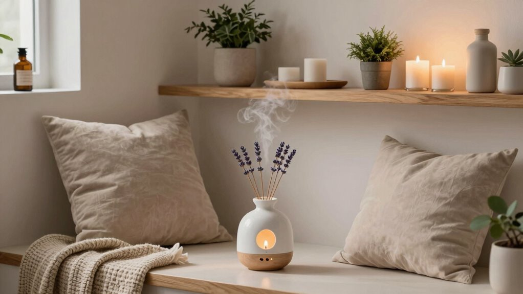 create calming aromatic ambiance