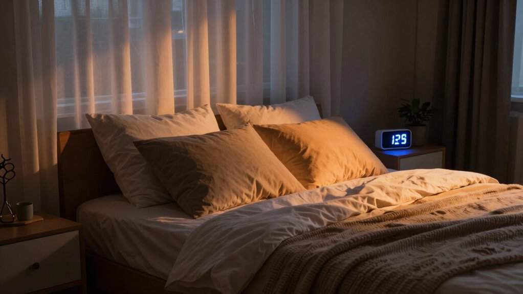 evening light disrupts sleep