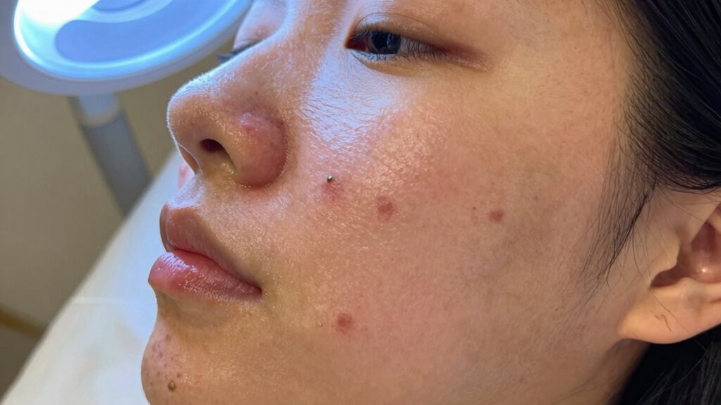 expect gradual skin improvement