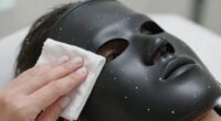 gentle led mask cleaning