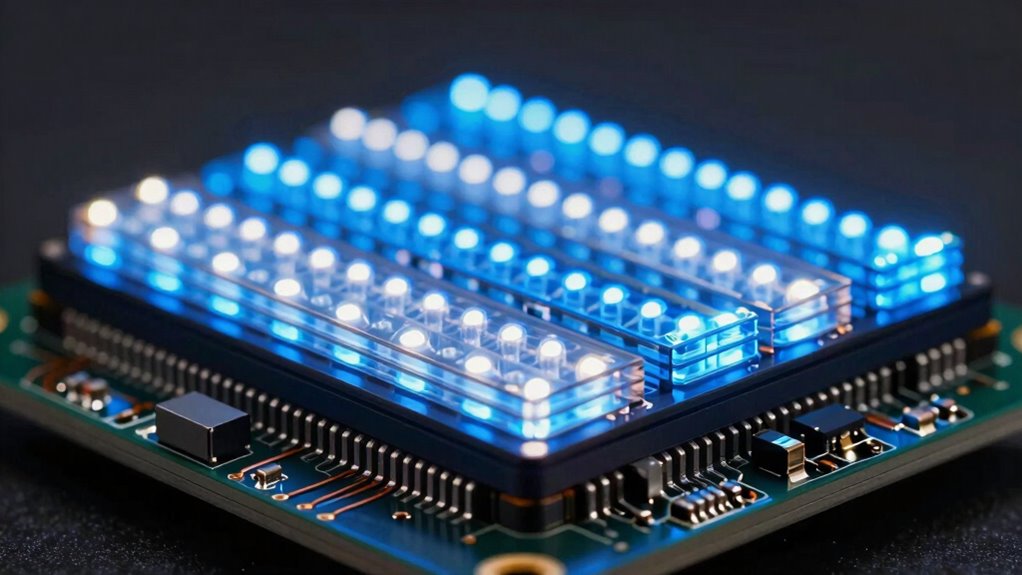 high frequency modules and led layers