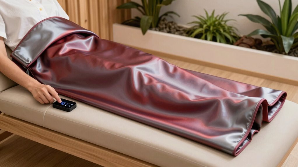 infrared sauna blanket features