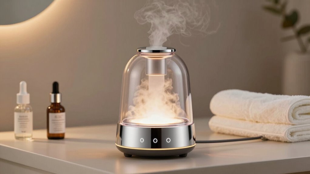 key facial steamer features