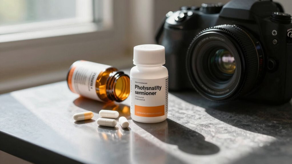 light sensitivity from medications