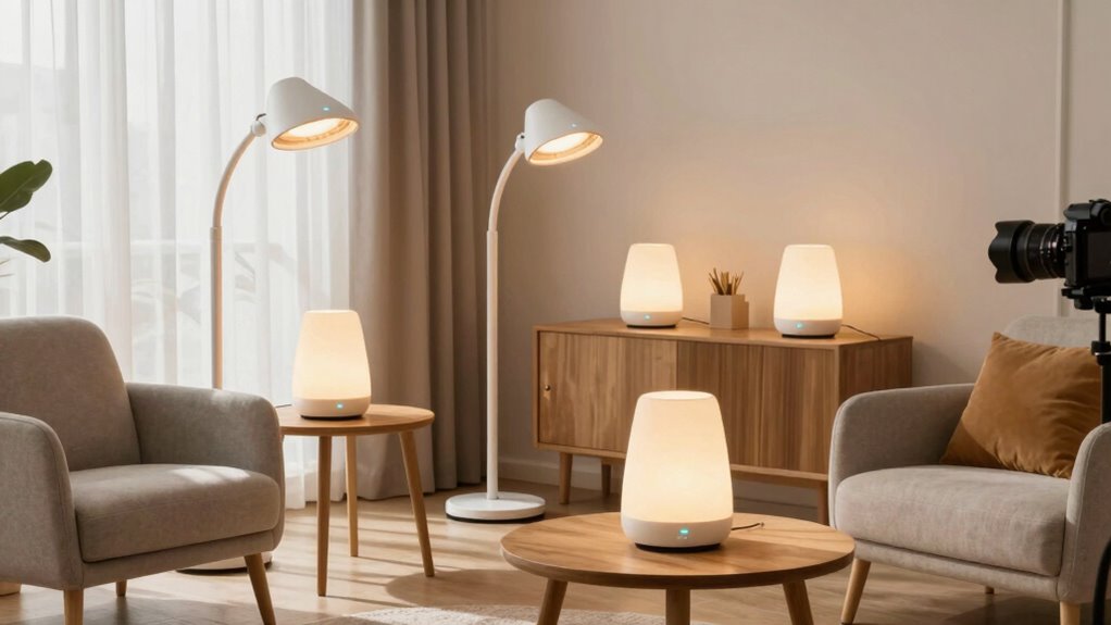 light therapy lamp features