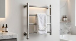 luxury bathroom towel warmers