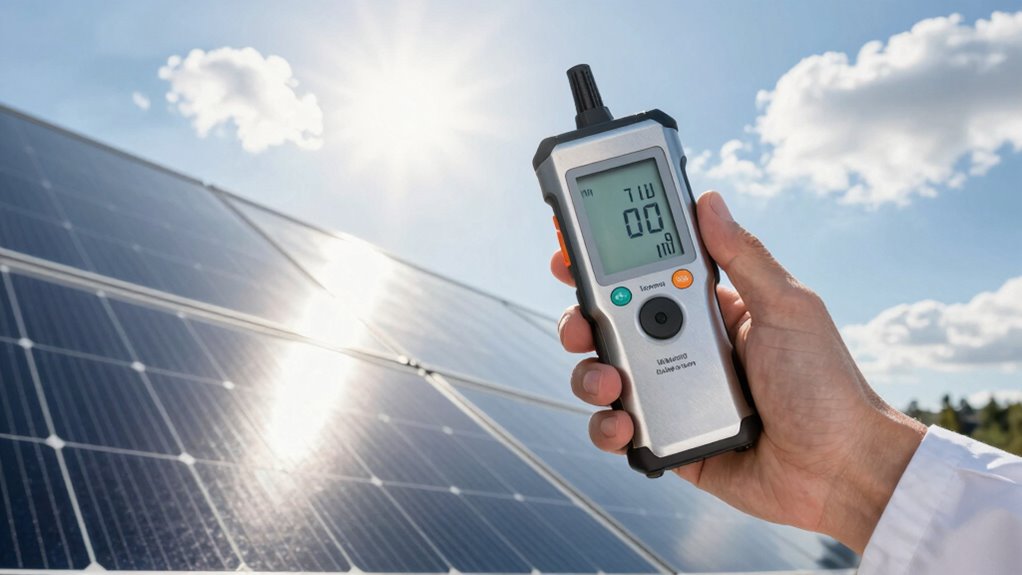 measuring sunlight intensity accurately