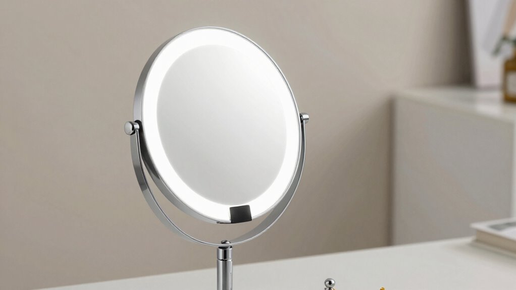 mirror clarity and lighting