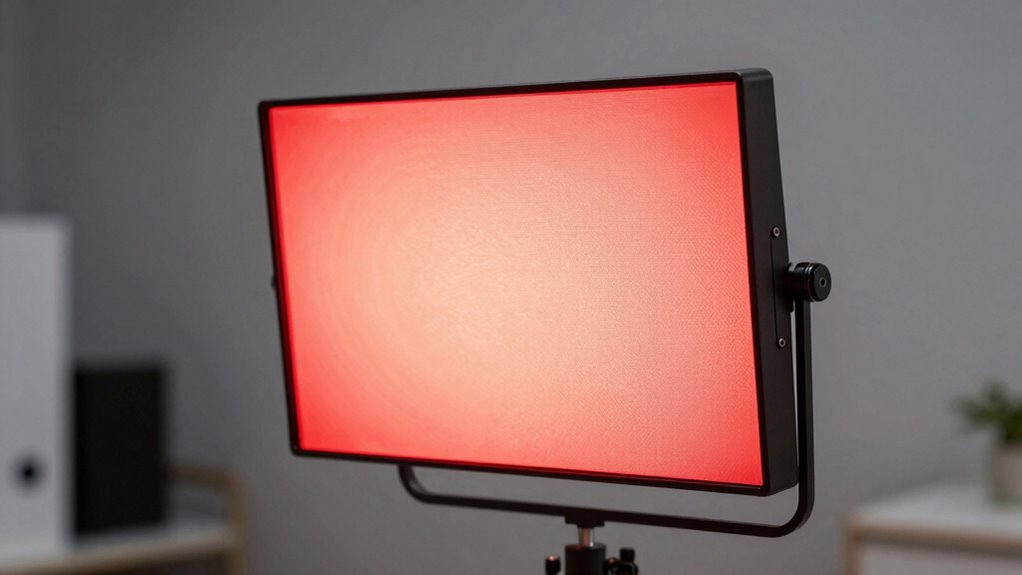 optimal light panel distance