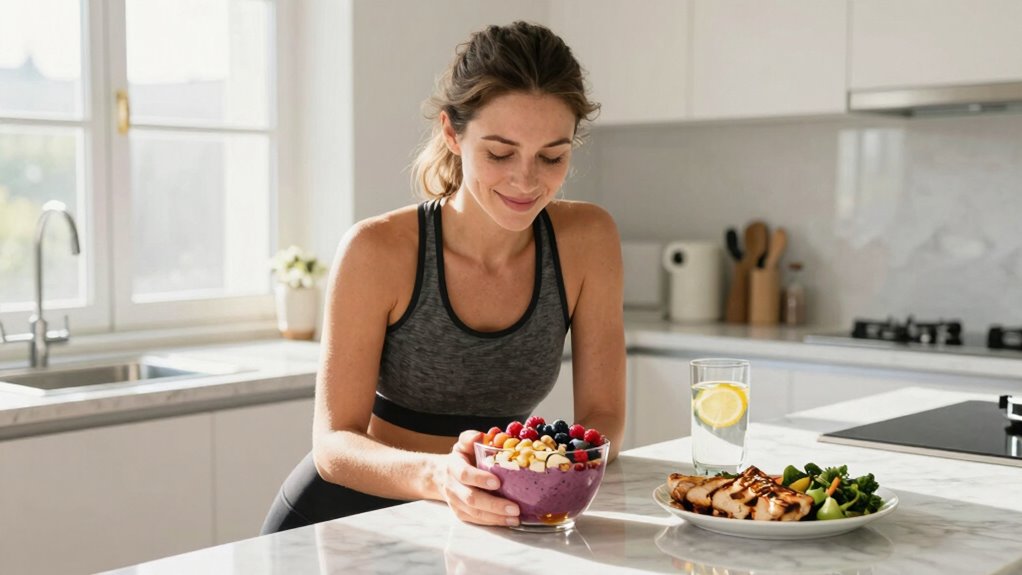 post exercise meal and hydration
