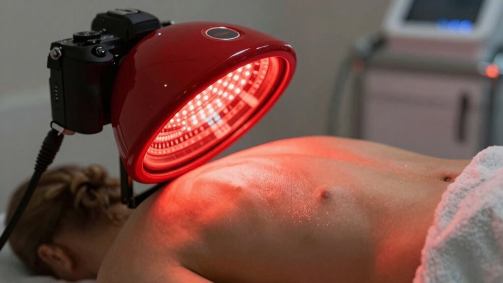 red light enhances skin elasticity