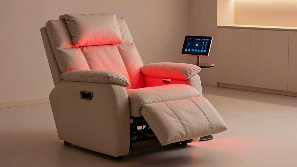 red light therapy device features