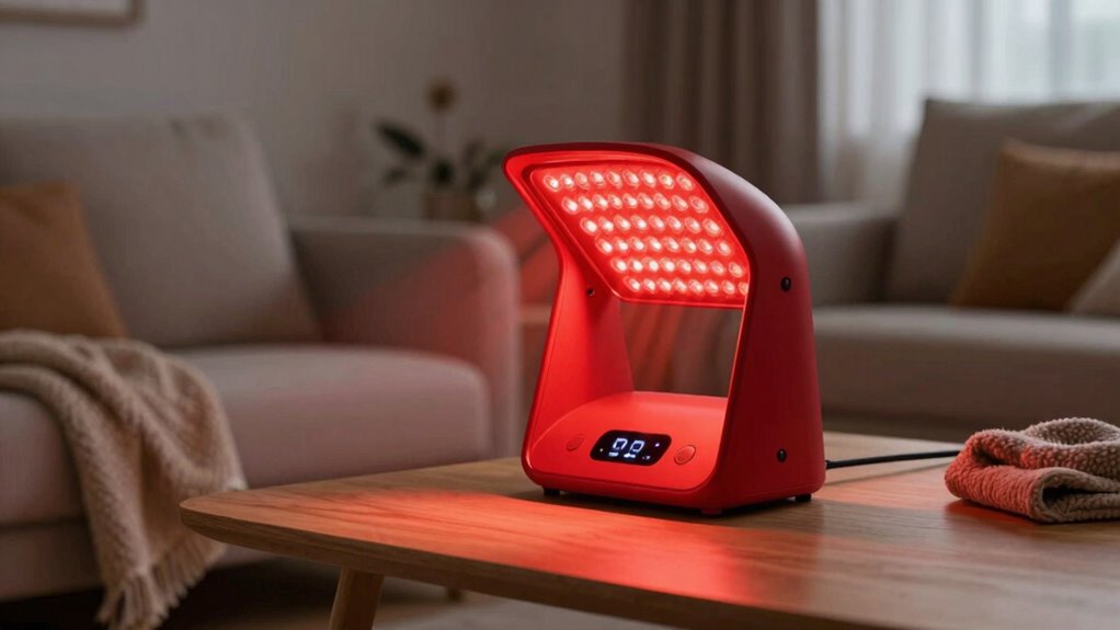 red light therapy selection