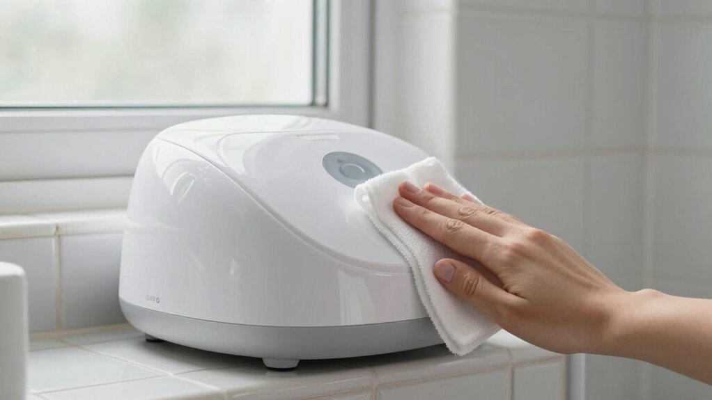 regular lamp cleaning and inspection