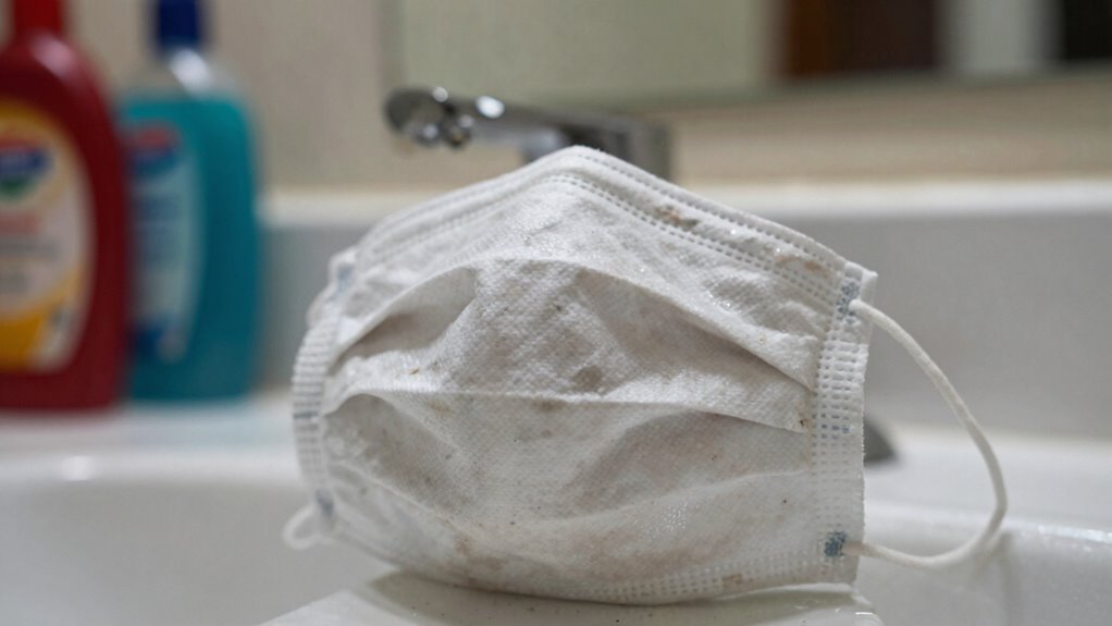 regular mask cleaning routine