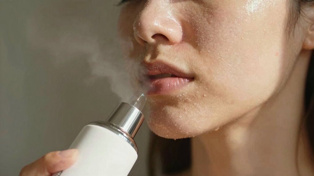 risks of steaming active acne