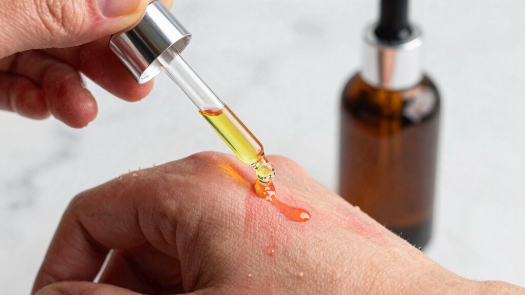 serum overload damages skin