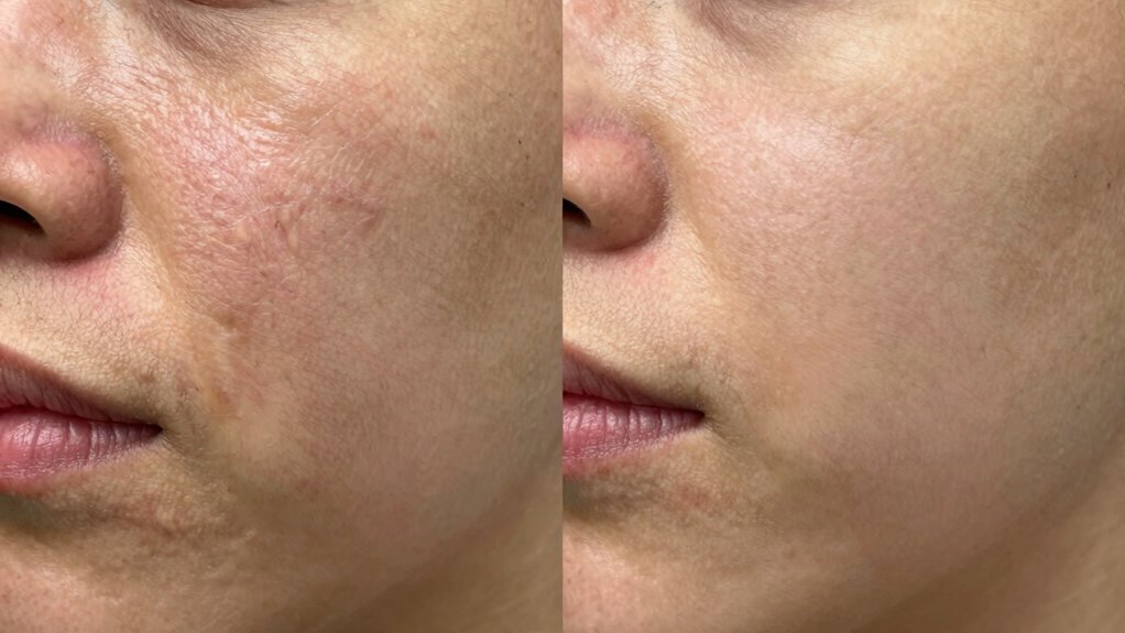 signs of improving skin