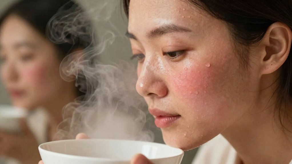 signs of steaming intolerance