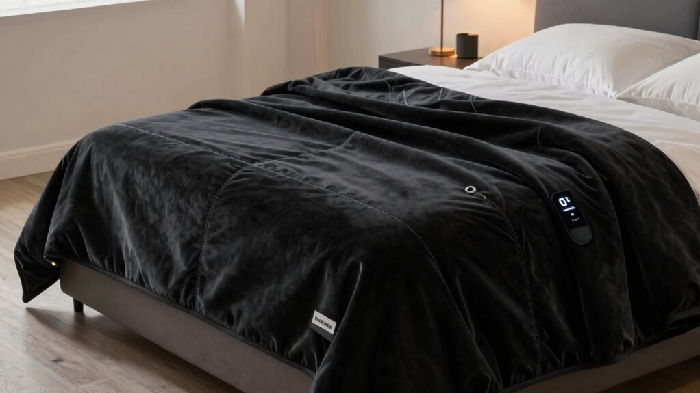 smart heated blanket features