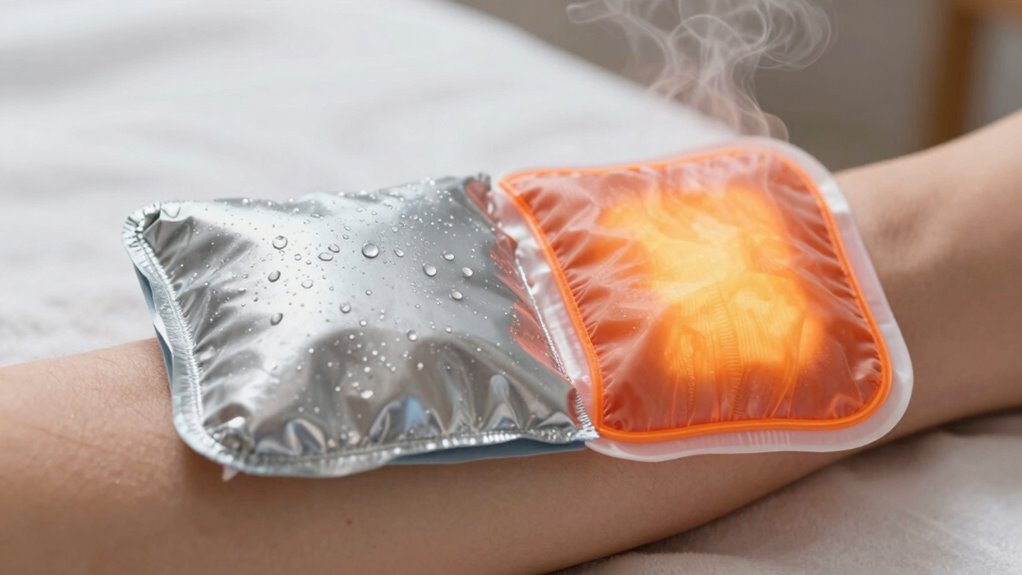 steady temperature promotes healing