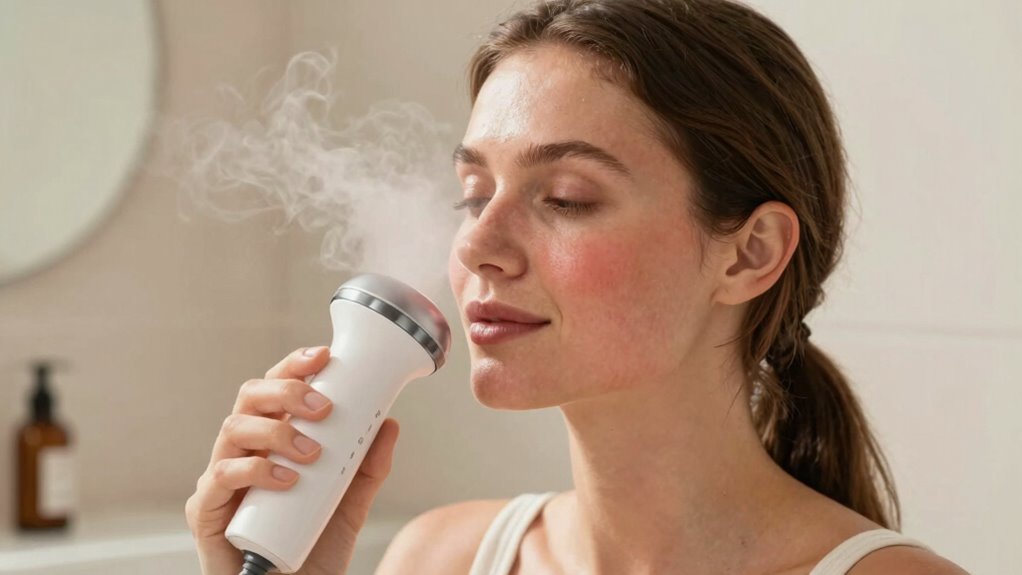 steam benefits or worsens skin