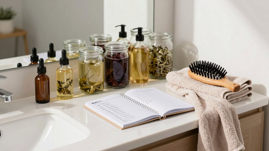 tailored weekly hair routine