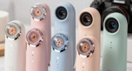 top camera enabled pore vacuums