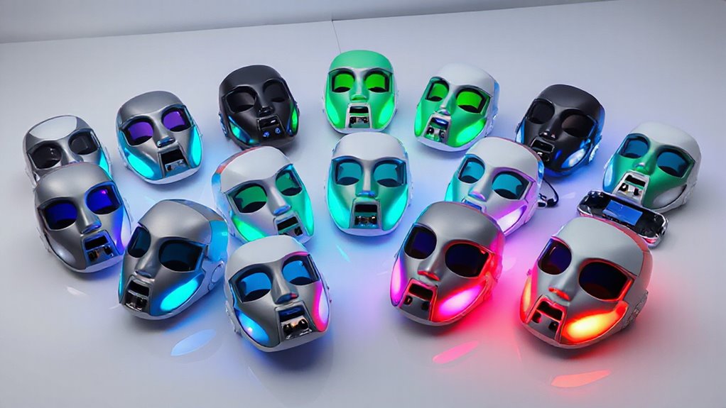 top led facial mask machines