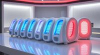 top led facial therapy devices