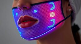 top led masks for jawline