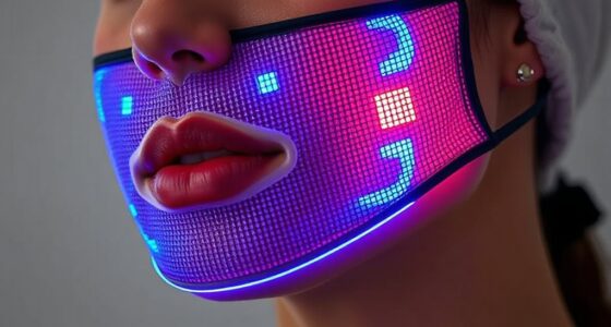 top led masks for jawline