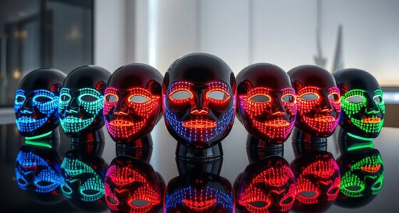 top led masks for radiance