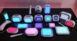 top led skin devices