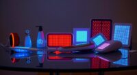 top led skin treatment devices