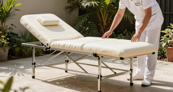 top portable spa beds