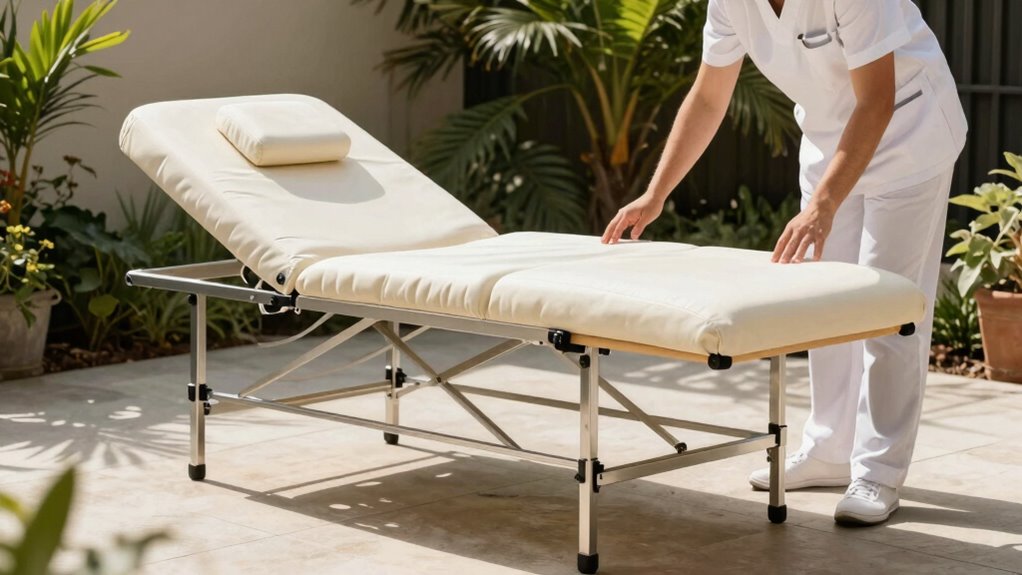 top portable spa beds