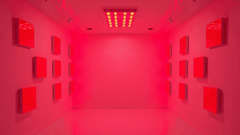 top red light panels