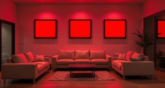 top red light panels