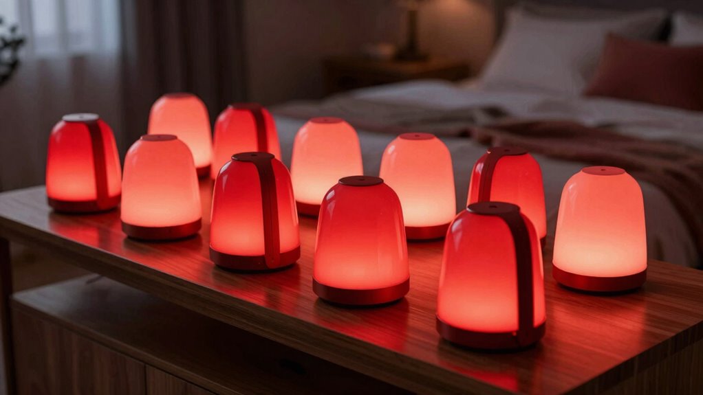 top red light sleep lamps