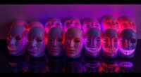 top silicone led masks