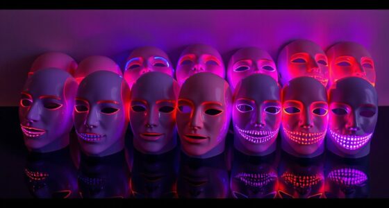 top silicone led masks