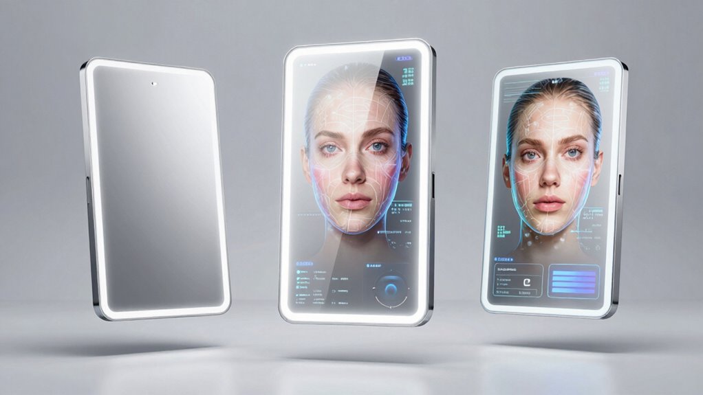 top smart mirror skin devices