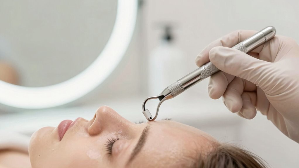 use gentle precise pressure