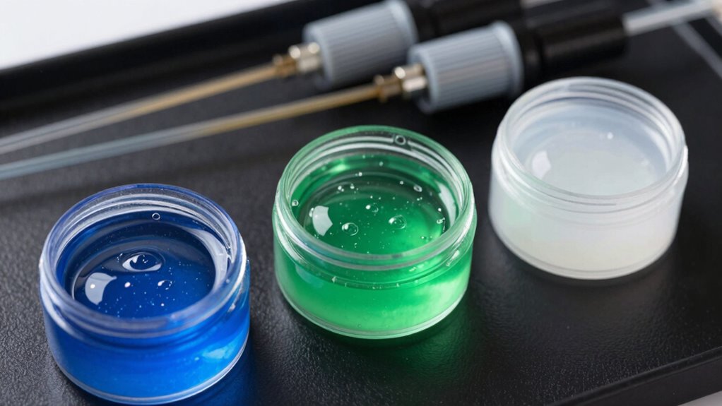 variety in conductive gel properties