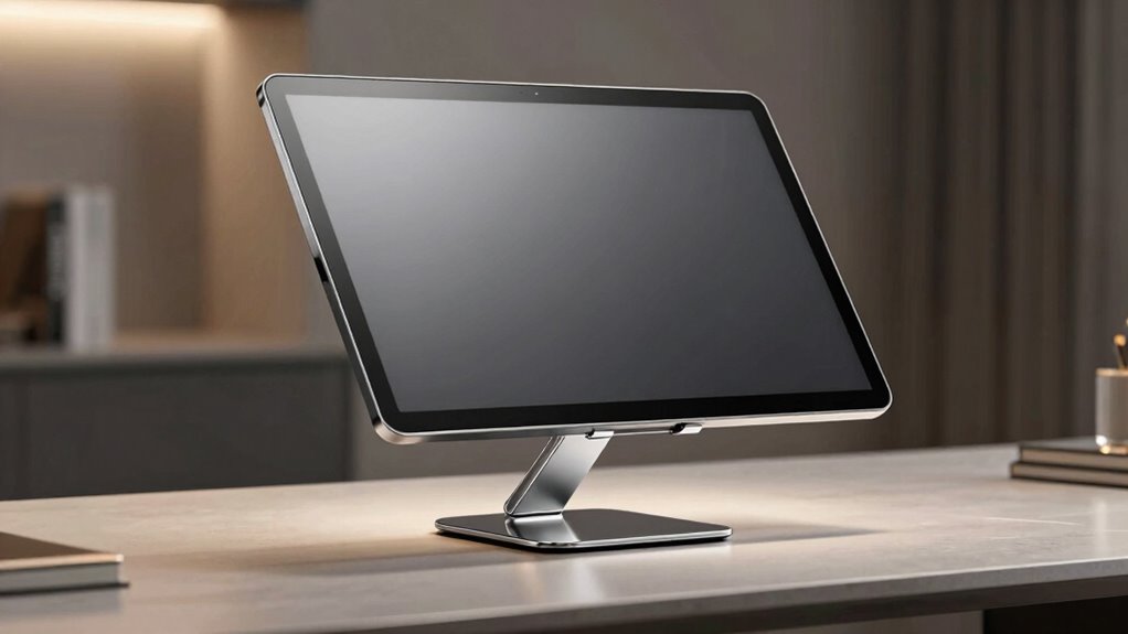 adjustable stands enhance workspace