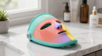 colorful compact facial device