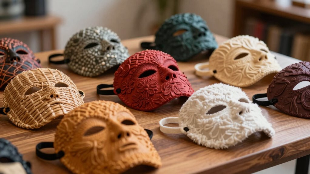 comfortable eco friendly adjustable masks