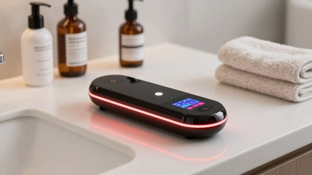 compact high tech skincare devices